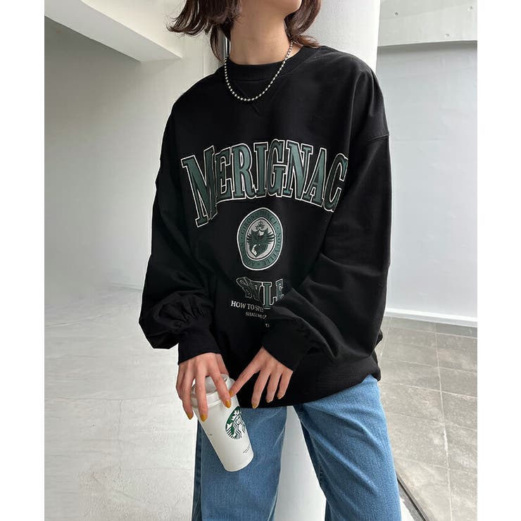 ハグオーワー ダメージ加工ロゴTシャツ - メルカリ