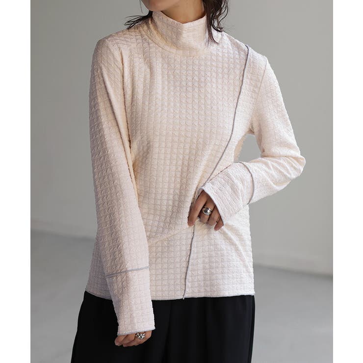 トップス ロンT しぼ感 | HUG.U | 詳細画像5 