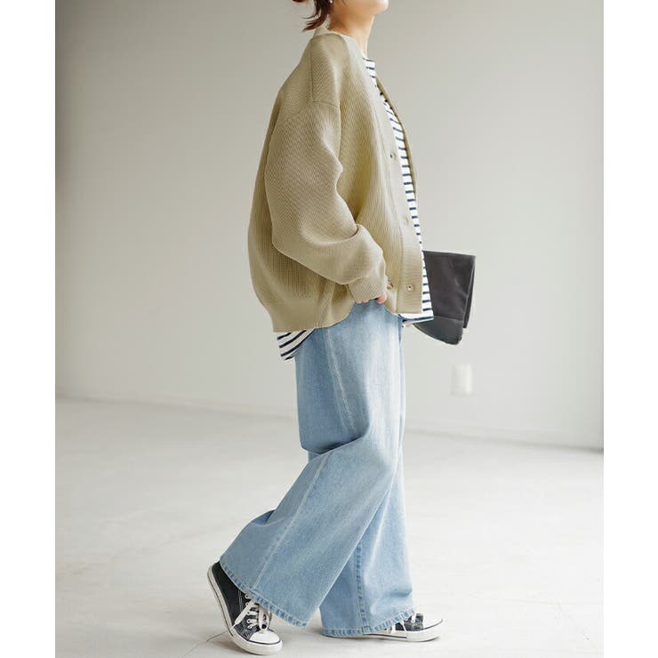 カーディガン カーデ ショート丈 | HUG.U | 詳細画像11 