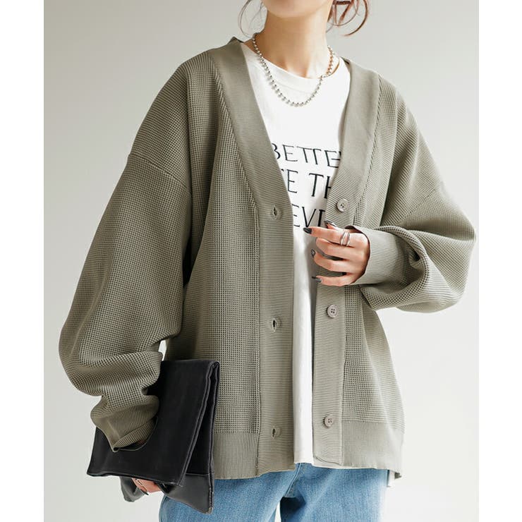 カーディガン カーデ ショート丈 | HUG.U | 詳細画像20 