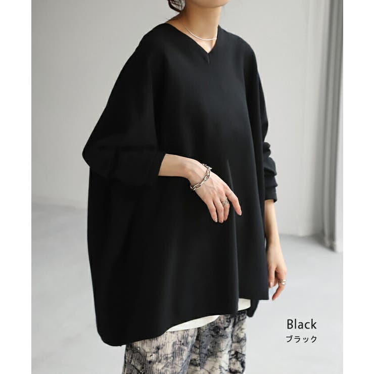 ニット 体型カバー 薄手 | HUG.U | 詳細画像16 