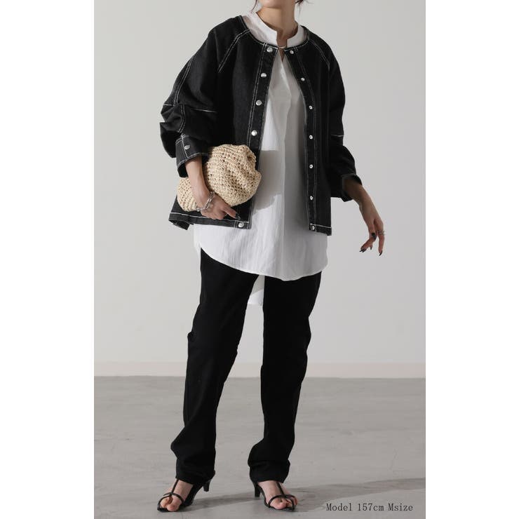 デニムジャケット Gジャン コンパクト目 | HUG.U | 詳細画像19 