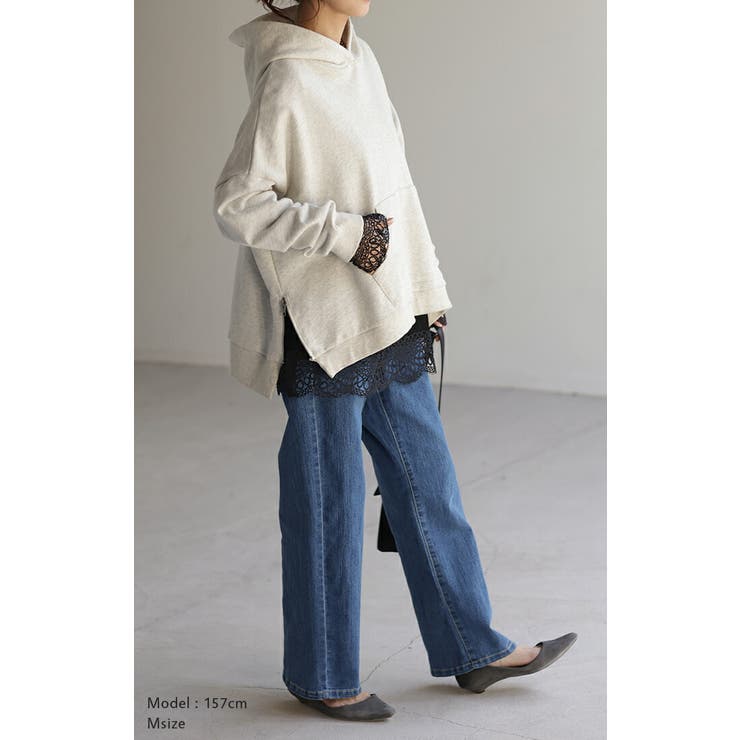 トップス ロンT レース | HUG.U | 詳細画像18 