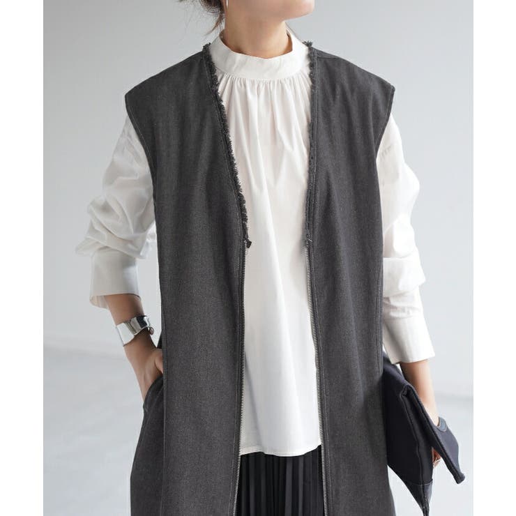 ベスト ジレ デニム | HUG.U | 詳細画像9 