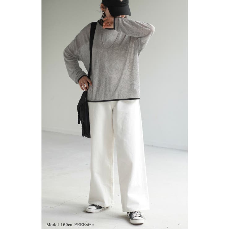 いま人気のアイテム ロンT トップス レディース[品番：HHHW0001897]｜HUG.U トップス