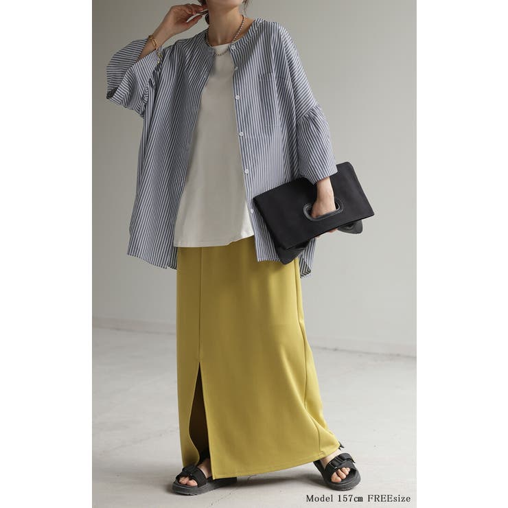 シャツ フレア袖 体型カバー | HUG.U | 詳細画像19 