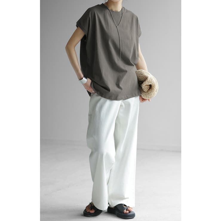 Tシャツ レディーストップス フレンチスリーブ | HUG.U | 詳細画像11 