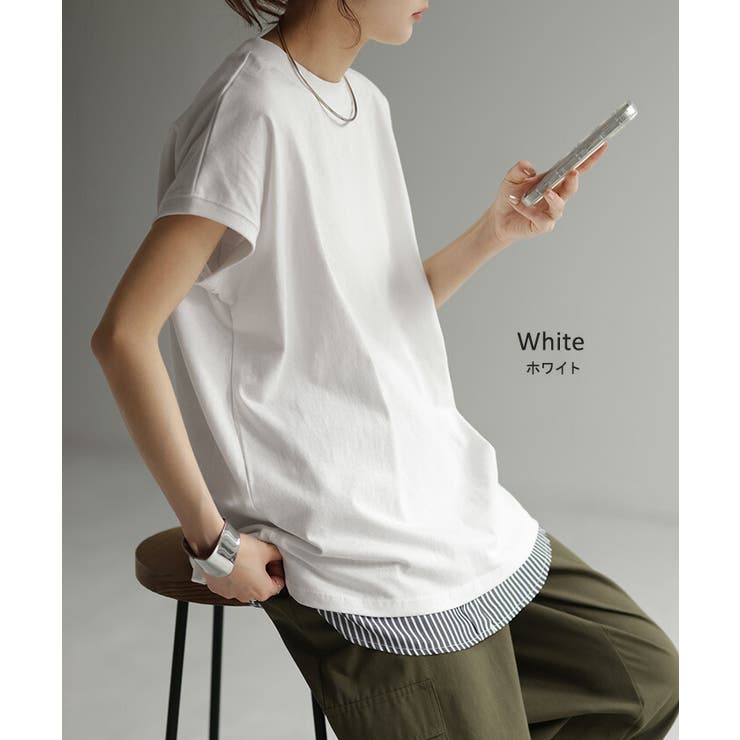 Tシャツ レディーストップス フレンチスリーブ | HUG.U | 詳細画像18 