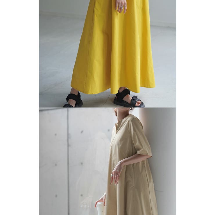 VIRINA 撥水加工　半袖ワンピース VIRINA ヴィリーナ - レディース ワンピース -靴＆ファッション