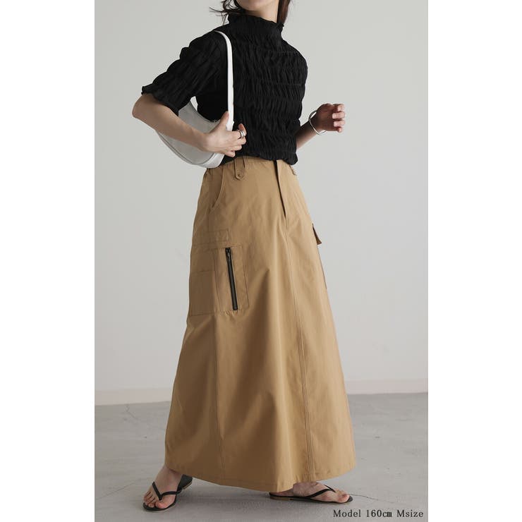 スカート ロング カーゴ | HUG.U | 詳細画像18 