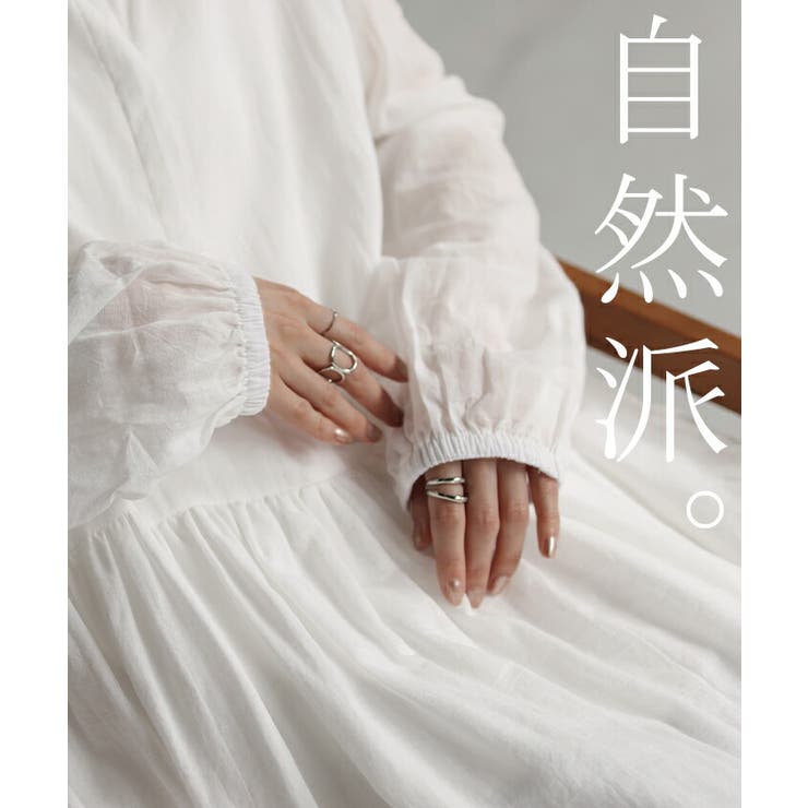 ワンピース ナチュラル  綿100％[品番：HHHW0004250]｜HUG.U（ハグユー）のレディースファッション通販｜SHOPLIST（ショップリスト）
