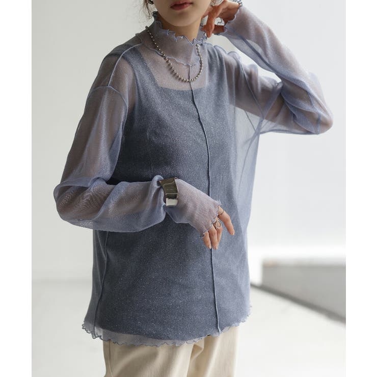 トップス シアートップス  シースルー[品番：HHHW0004251]｜HUG.U（ハグユー）のレディースファッション通販｜SHOPLIST（ショップリスト）