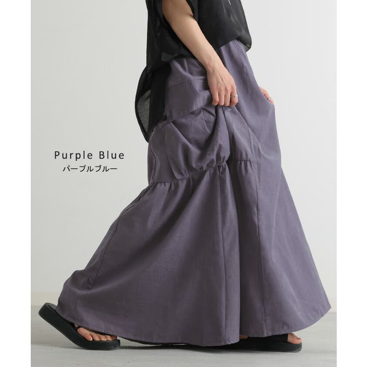 スカート 桃生地 Aライン | HUG.U | 詳細画像13 