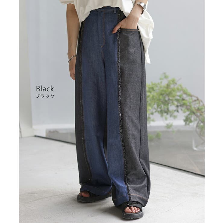 パンツ デニム 風 | HUG.U | 詳細画像14 