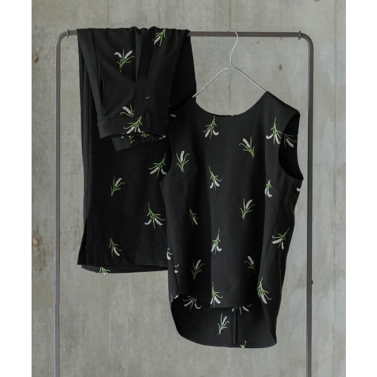 セットアップ パンツ 刺繍 | HUG.U | 詳細画像15 