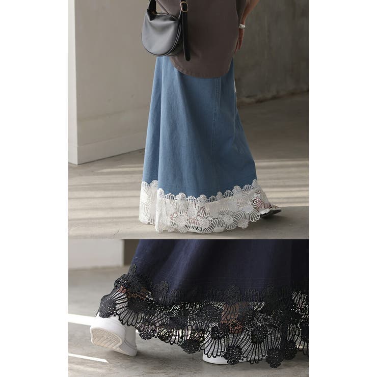 スカート デニム ロング | HUG.U | 詳細画像11 