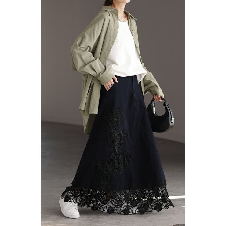 スカート デニム ロング | HUG.U | 詳細画像9 