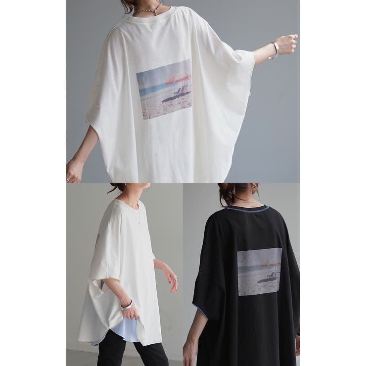 Tシャツ トップス ティーシャツ[品番：HHHW0004376]｜HUG.U