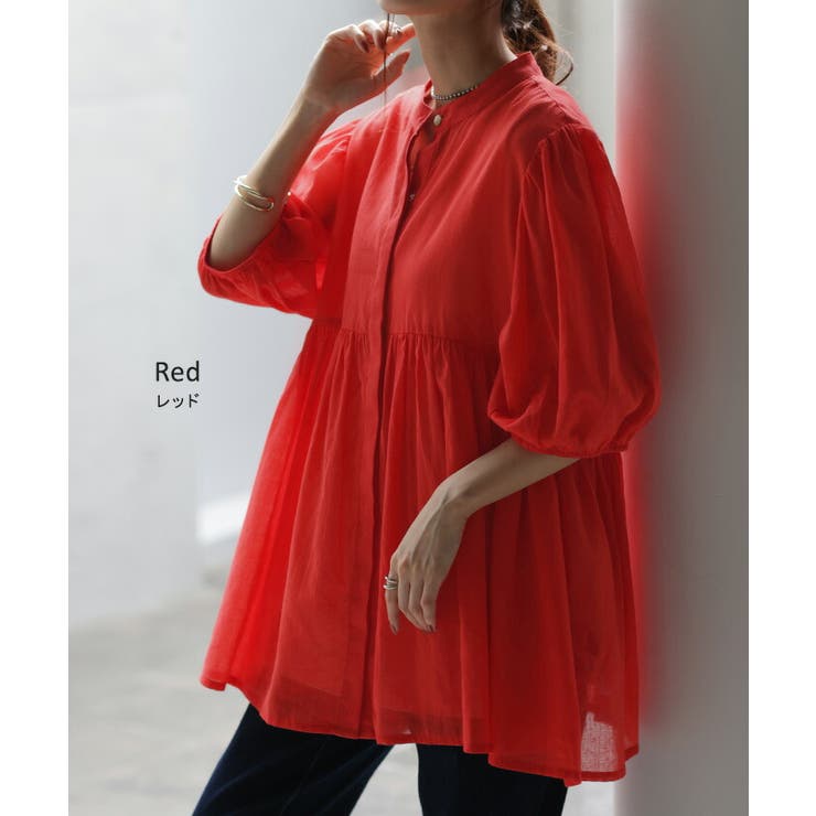 ブラウス チュニック シャツ | HUG.U | 詳細画像17 