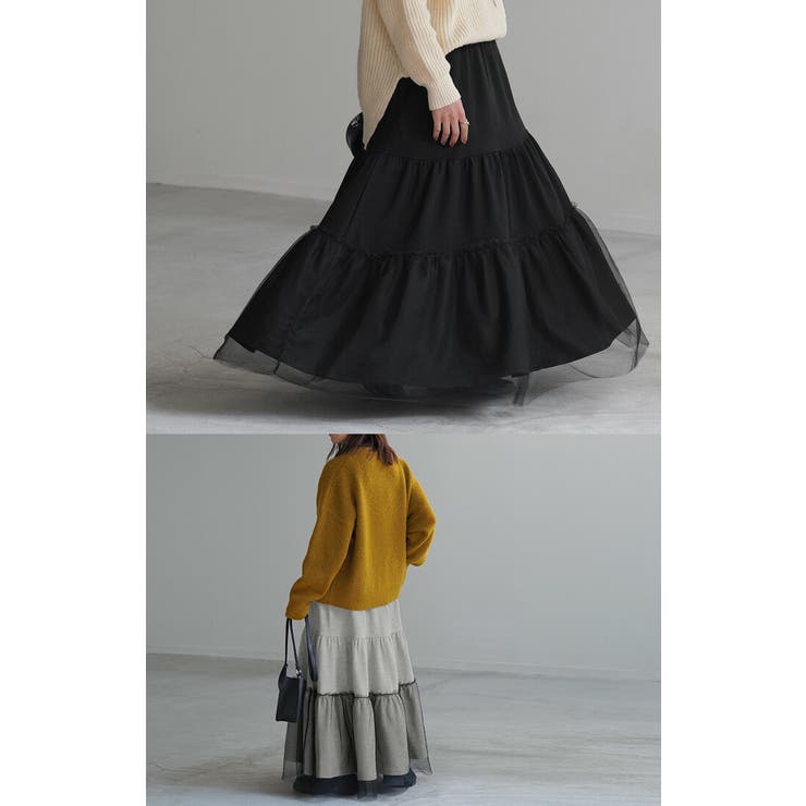 スカート スウェット チュール | HUG.U | 詳細画像17 