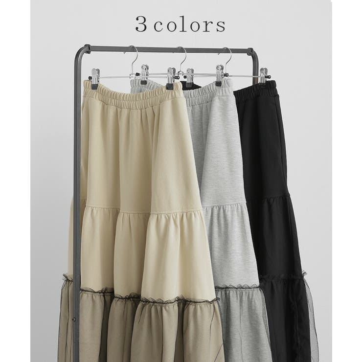 スカート スウェット チュール | HUG.U | 詳細画像8 