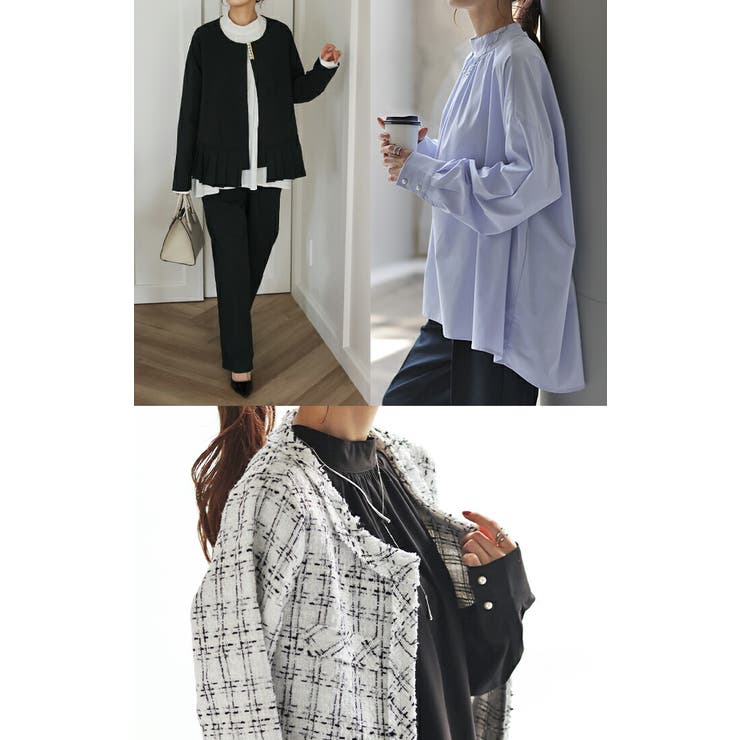 シャツ ロング ブラウス | HUG.U | 詳細画像11 