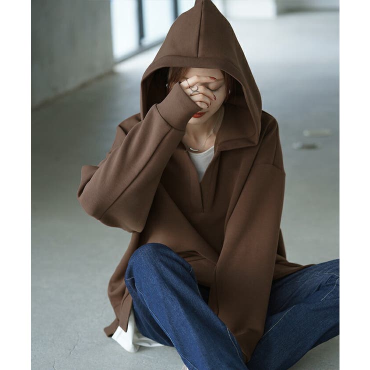 パーカー レディース ニュアンスカラー | HUG.U | 詳細画像20 