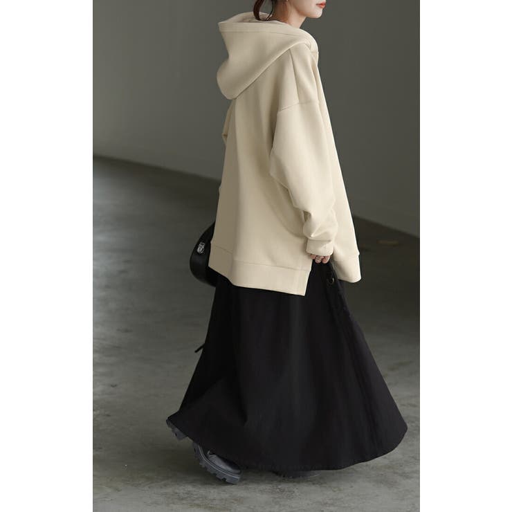 パーカー レディース ニュアンスカラー | HUG.U | 詳細画像8 