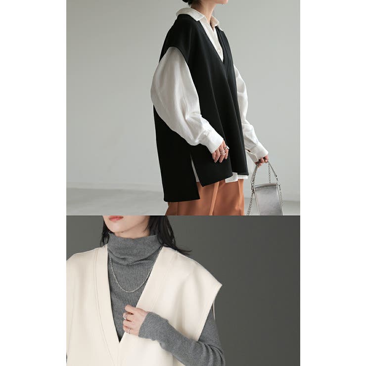 ベスト ニット レディース | HUG.U | 詳細画像8 