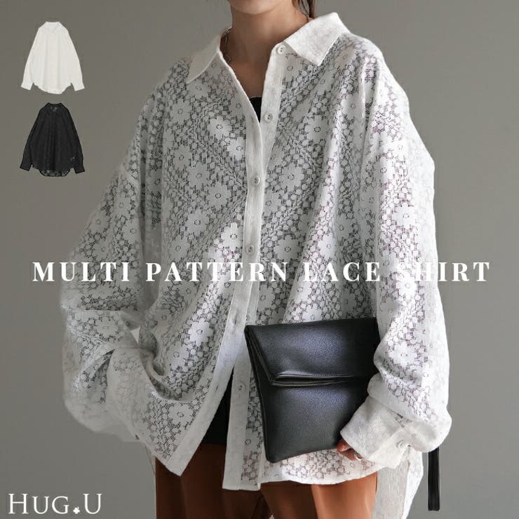 シャツ レディース レース | HUG.U | 詳細画像1 
