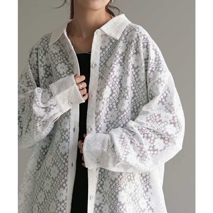 シャツ レディース レース | HUG.U | 詳細画像3 