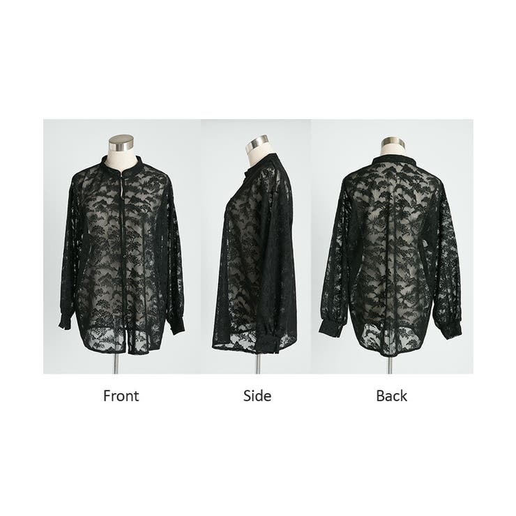 シャツ レース シアー | HUG.U | 詳細画像20 