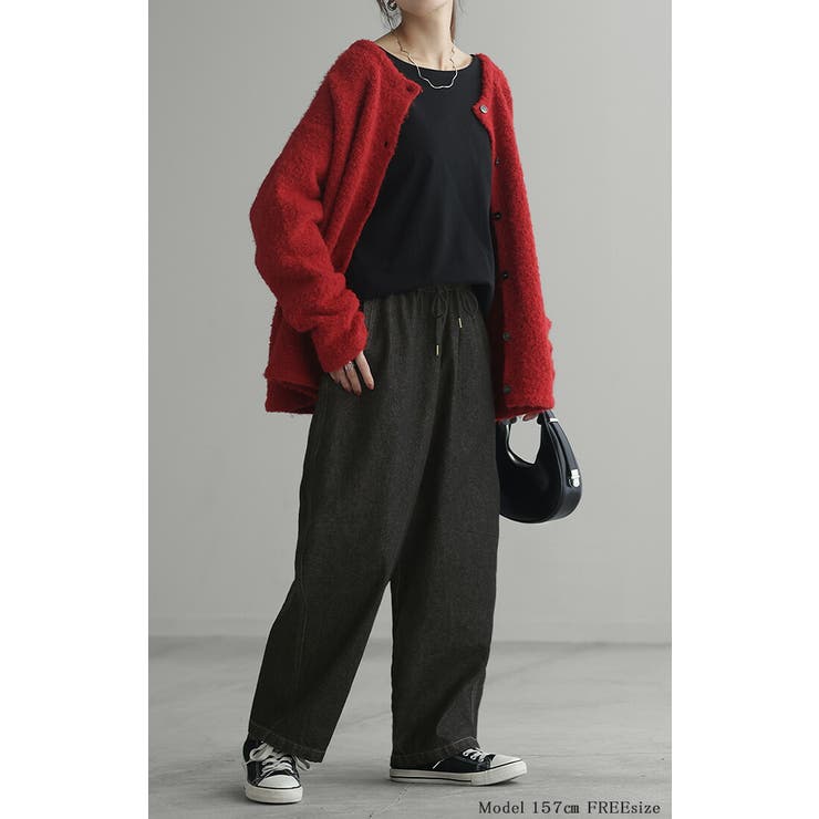 パンツ デニム テーパード | HUG.U | 詳細画像3 