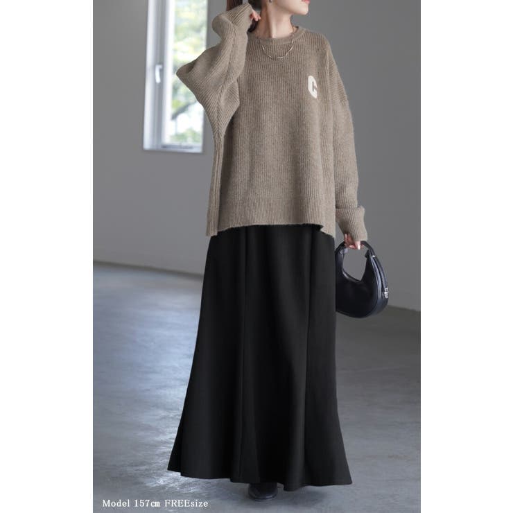 スカート 超伸び マーメイド | HUG.U | 詳細画像3 