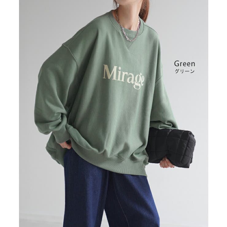 スウェット ロゴ ロング | HUG.U | 詳細画像16 