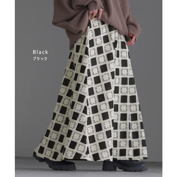 スカート かぎ編み レース | HUG.U | 詳細画像14 