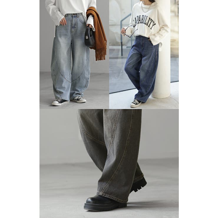 バルーンデニムパンツ | HUG O WaR ONLINE STORE