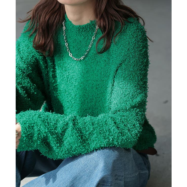 売れ筋商品|||エロクイ ニット&セーター アウター レディース Plus Size Intarsia Sweater Tank Green and white swirl ELOQUII Women's Plus Size Intarsia Sweater Tank - 18/20
