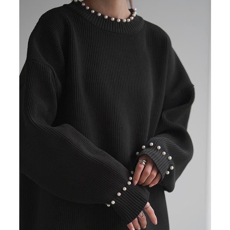 ニット パール ロング | HUG.U | 詳細画像11 