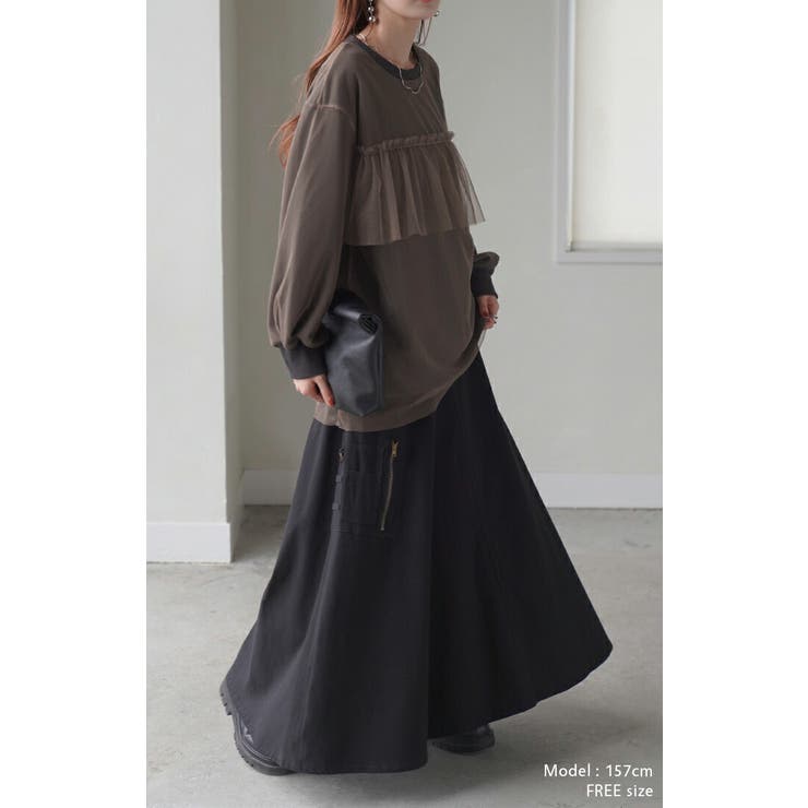 スウェット チュール ロンT | HUG.U | 詳細画像16 