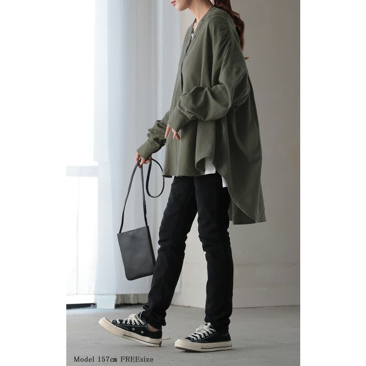 シャツ 微起毛 トップス | HUG.U | 詳細画像19 