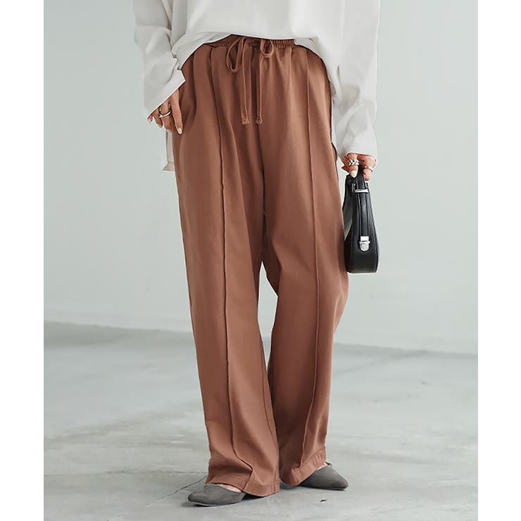 パンツ ワイド センターライン | HUG.U | 詳細画像5 