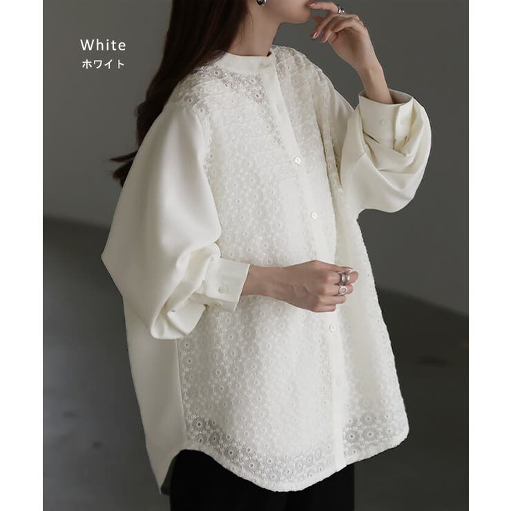 シャツ レディース レース | HUG.U | 詳細画像15 