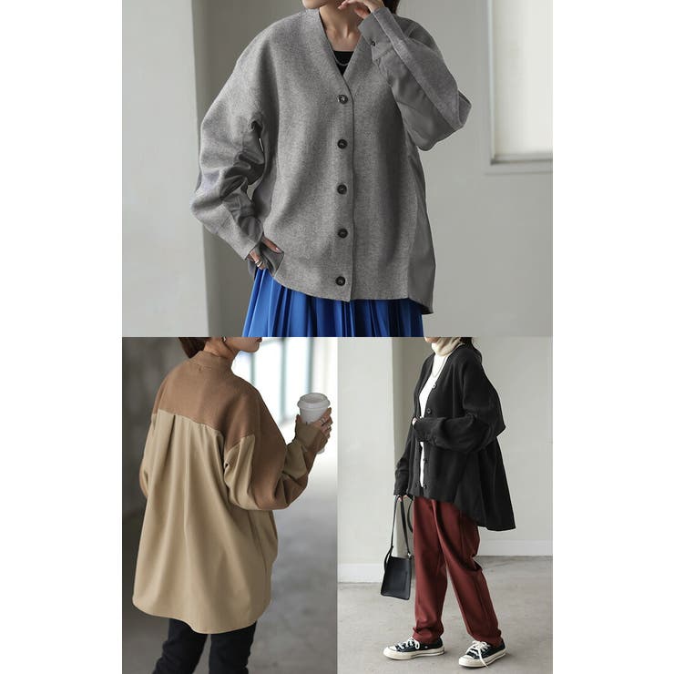 カーディガン 体型カバー レディース | HUG.U | 詳細画像17 