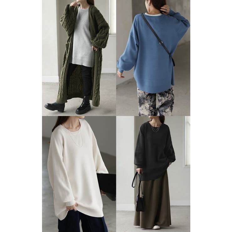 ニット チュニック レディース | HUG.U | 詳細画像17 