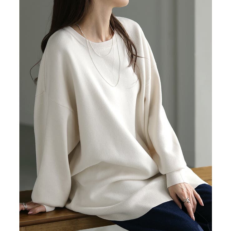 ニット チュニック レディース | HUG.U | 詳細画像19 