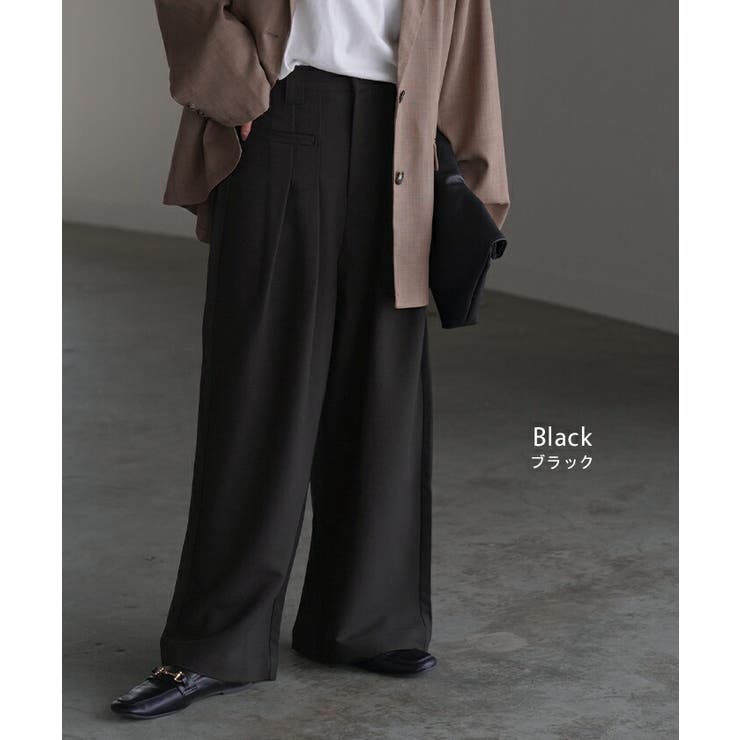 パンツ ワイド ボトムス | HUG.U | 詳細画像13 