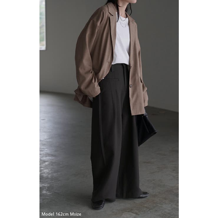 パンツ ワイド ボトムス | HUG.U | 詳細画像3 