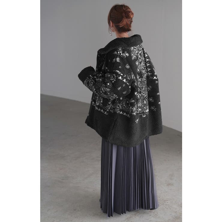 アウター ボアジャケット レディース | HUG.U | 詳細画像11 