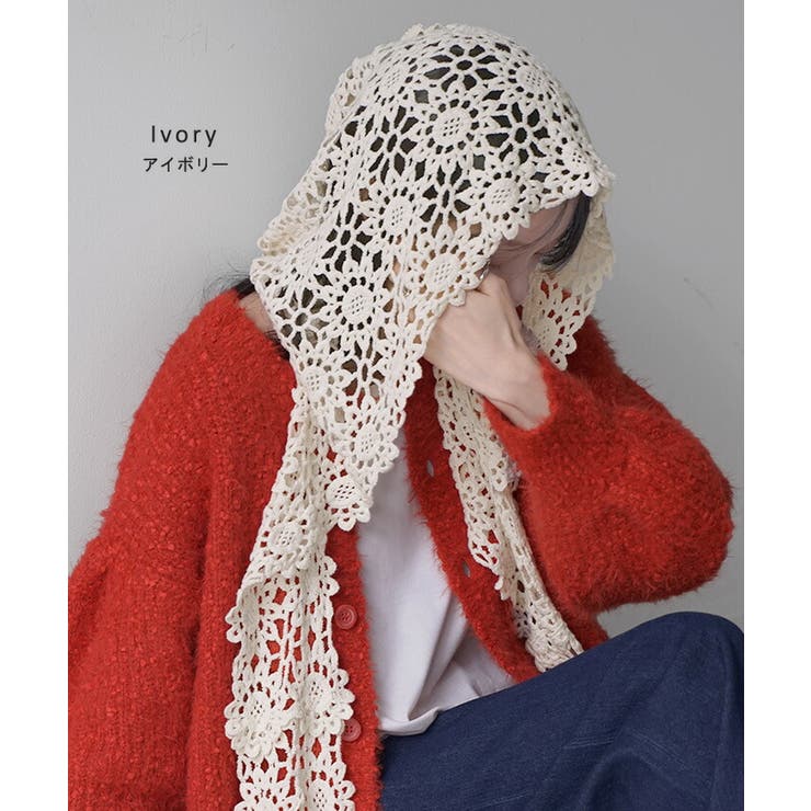 帽子 レース ニット帽 | HUG.U | 詳細画像9 